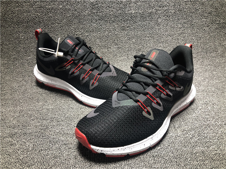 Nike Quest II Black Red White Running Shoes